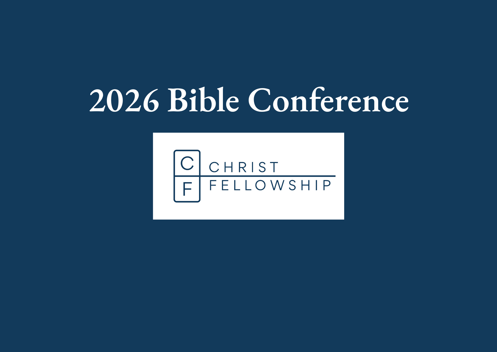 Bible Conference 2026: 4 Dangers for the Church and Believers graphic